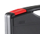 Black with Red latches